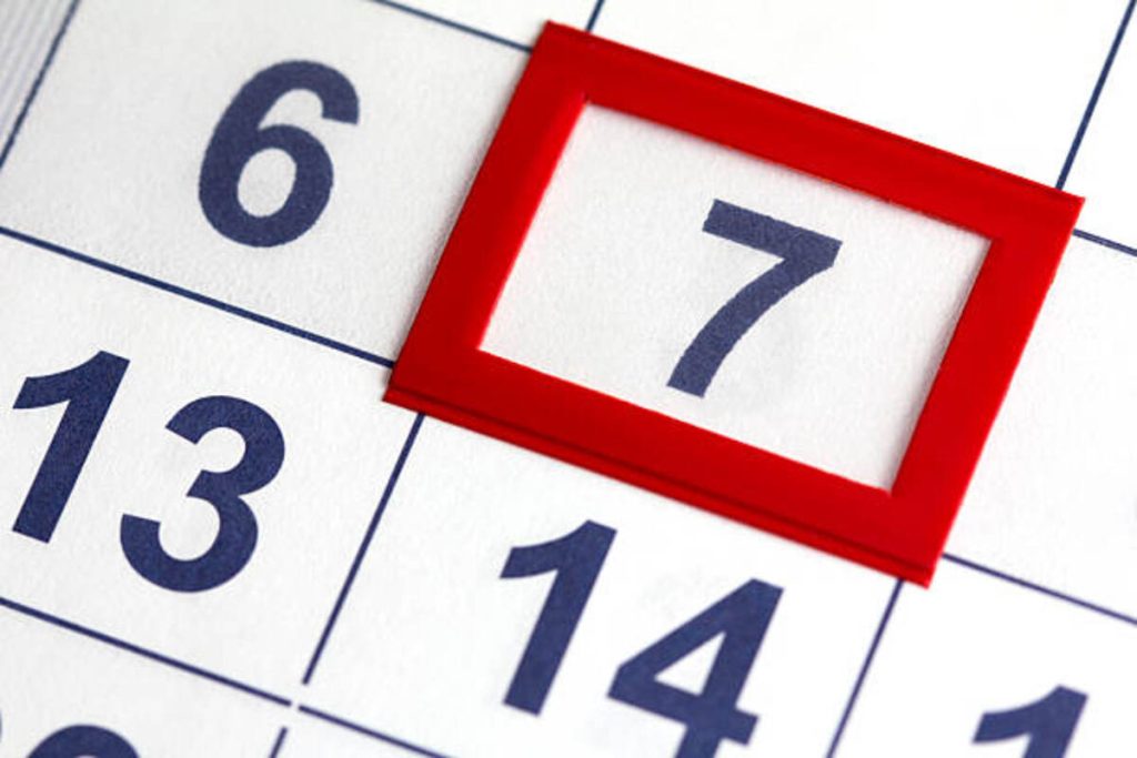 How Many Days Till July 7 Countdown Timers