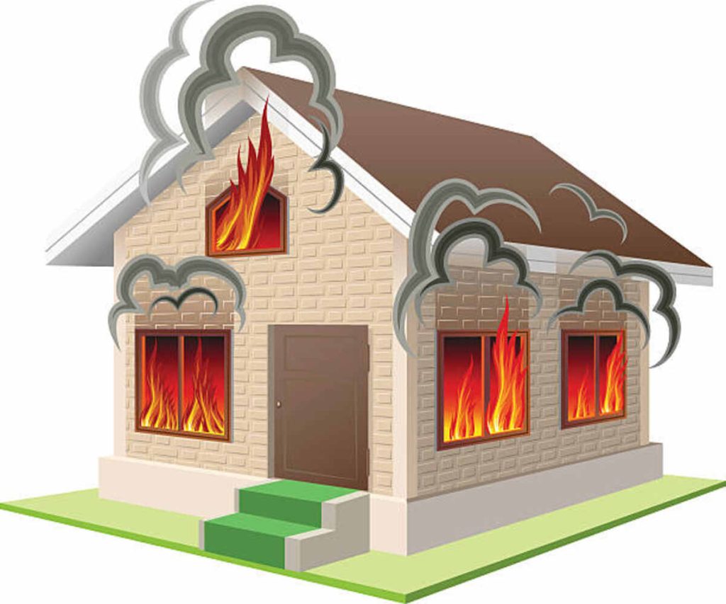 Burning House Chords